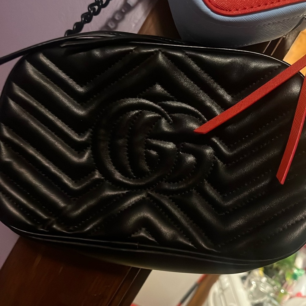 Black Gucci purse authentic